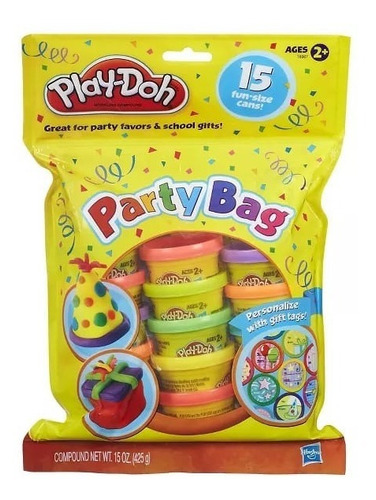 Play Doh X 15  Plastilina Varios Colores