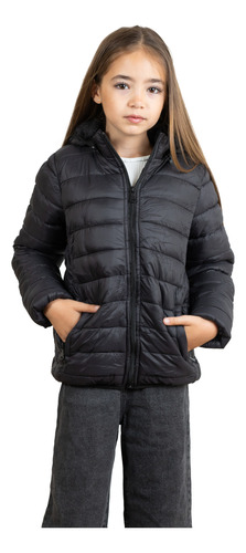 Campera Inflable C-piel Niño Niña Unisex Escolar Talle 8-16