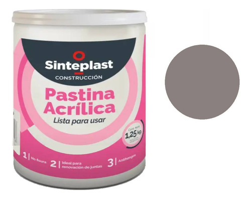 Pastina Acrilica Lista Para Usar 1,25 Kg Sinteplast