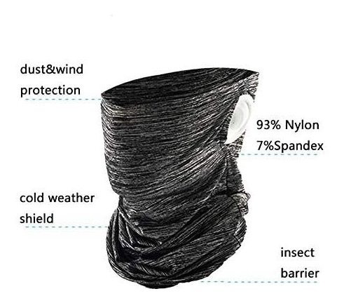 Cara Protección Uv Bragas De Cuello De La Bufanda Del Pañuel