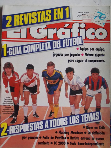 El Gráfico, N° 3596   Revista Fútbol Argentino, Cb