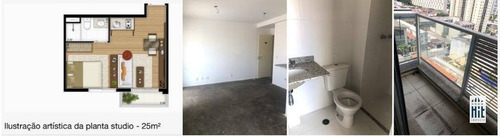 Studio À Venda, 25 M² Por R$ 339.789,45 - Aclimação - São Paulo/sp - St0033