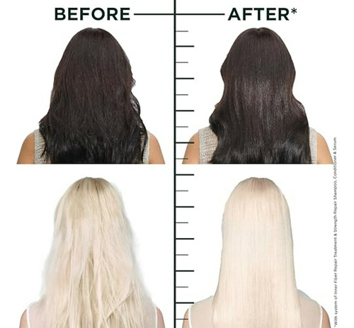 Champú Garnier Fructis Hair Filler Con Vitamina Cg Para Cabe