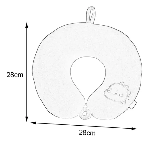 Almohada De Viaje, Almohada De Soporte Para El Verde Blanco