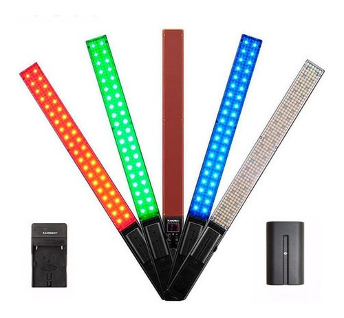 Iluminador Led Yongnuo Yn360 Espada Rgb + Bateria E Carreg.