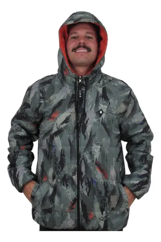 Jaqueta Dupla Face Mcd Forrada Camuflado Original Exclusiva