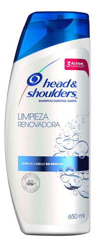 Head & Shoulders Shampoo Limpieza Renovadora 650 Ml