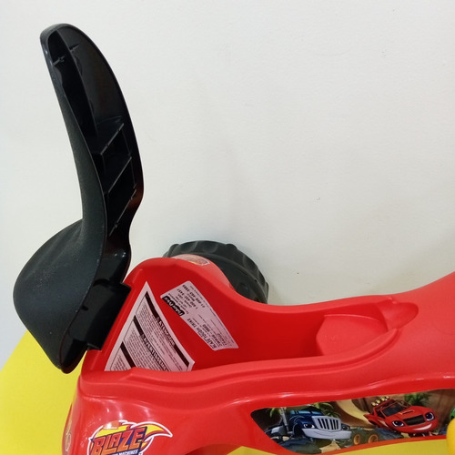 Imagen 6 de 9 de Triciclo Bicicleta Fisher-price Nickelodeon Blaze | Niños