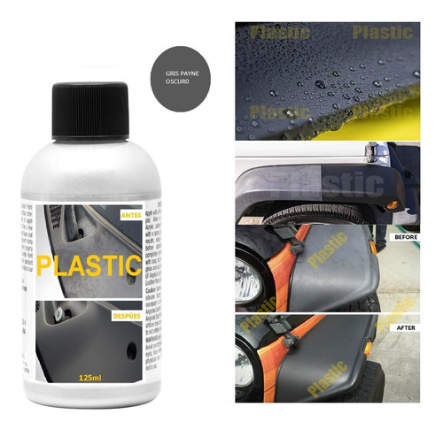 Kit Restaurador De Plasticos Moto Cuatriciclo Gastados