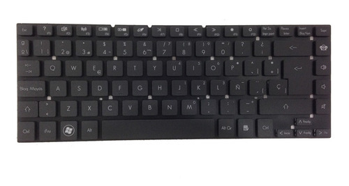 Teclado Para Gateway Ms2317 Nv47h06m Nv47h03m Nv47h04m Esp