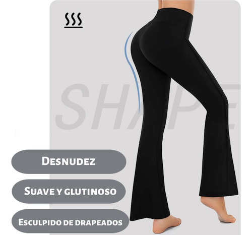Leggins Deportivo Casual Acampanado