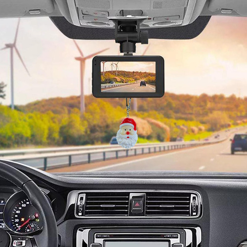 Decoración Navideña De Espejos De Coche Accesorios De Espejo