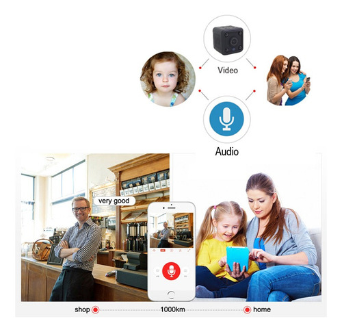 1080p Hd Mini Wifi Cámara Ip Cámara Wifi Mini Cámara Wifi Mi