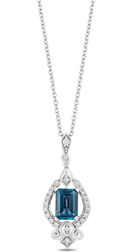 Jewelili Enchanted Disney Fine Jewelry - Colgante De