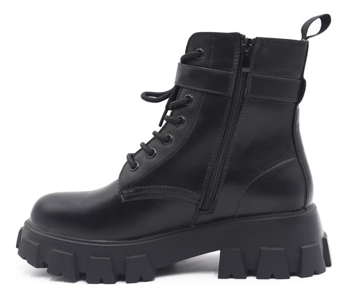 Botines Mujer Combat Urbanos Chunky