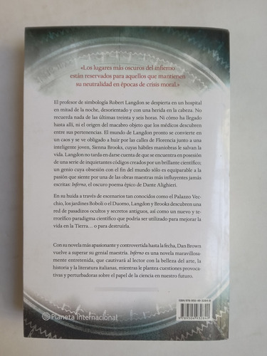 Inferno, Dan Brown (Usado)