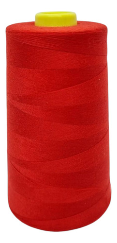 Cono De Hilo De Poliéster Para Recta Rojo