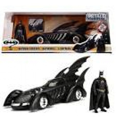 Imagem 2 de 2 de Veiculo Batmobile Forever C/boneco 1995 1/24