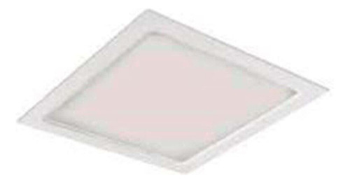 Luminario Led Downlight Luna Flat Sq 25 Std 25w/100-305v. Bl