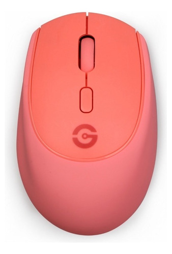 Mouse Getttech Óptico Gac-24405r Inalámbrico Usb 1600dp Rojo