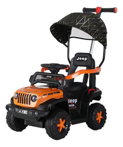 Carro Eléctrico Camioneta Montable Infantil Con Toldo