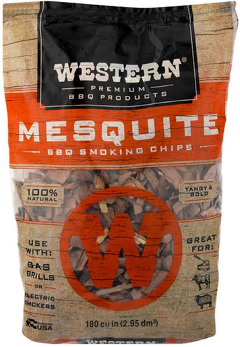 Chips De Madera Para Ahumar Western Mezquite Bbq