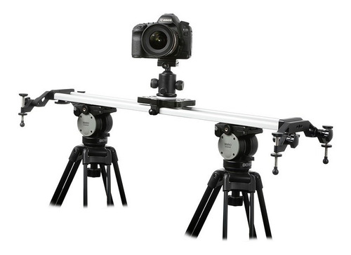 Imagen 4 de 10 de Slider Fluido 100cm Rodamiento Camara Video Dslr Sk Hd100