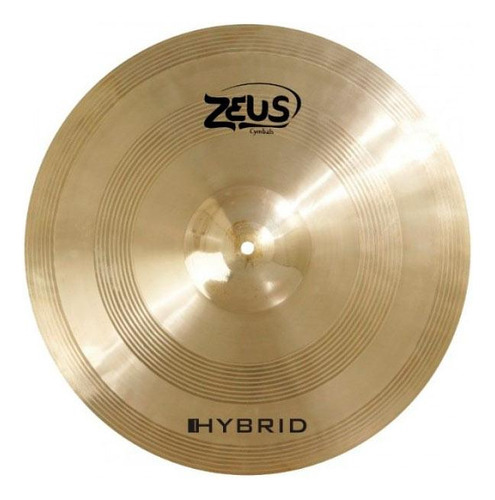 Prato Para Bateria Zeus Hybrid Splash 10 Zhs10 Pro Cor Dourado