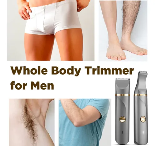 Cortadora De Pelo Corporal Para Hombres, Afeitadora Elctrica