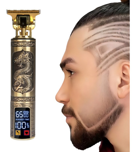 Maquina Cabelo De Acabamento Barba Pezinho Profissional