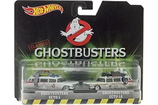 , Classic Ghostbusters Ecto-1 Y Ecto-1a Die-cast Vehicle 2-p