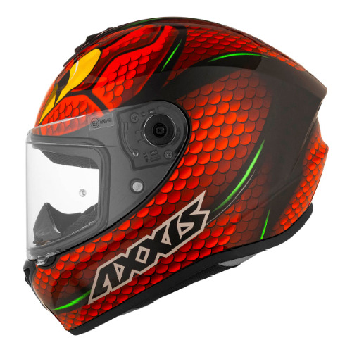 Casco Axxis Draken S Nahesa Rojo Brillo T M Centro Motos