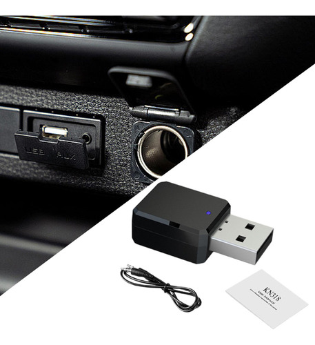 . Adaptador Receptor De Audio Usb Bt 5.1 Tv De De 10 M Con