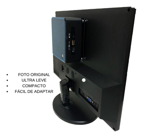 Imagem 1 de 6 de Computador Mini Pc Nuc5i3ryh Core I3 8gb Ssd 240gb + Monitor