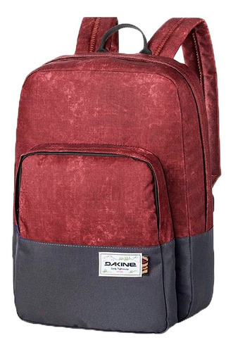 Mochila Dakine Capitol Compartimiento Notebook 23l Poliester Color Rojo/Gris