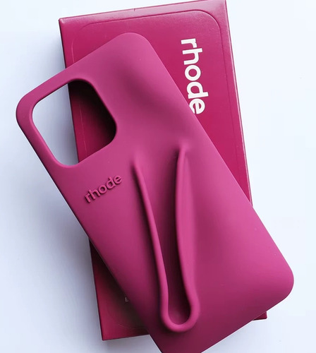 Rhode Lip Case Para Iphone! Raspberry 15 Pro Max