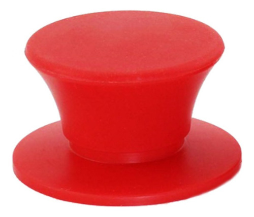Perilla Pomo Silicon Tapa Olla Cocina Resistente Calor Rojo