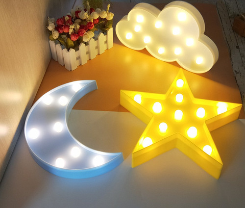 Wanxing Luces Led Decorativas De Noche De Luna Creciente, Nu
