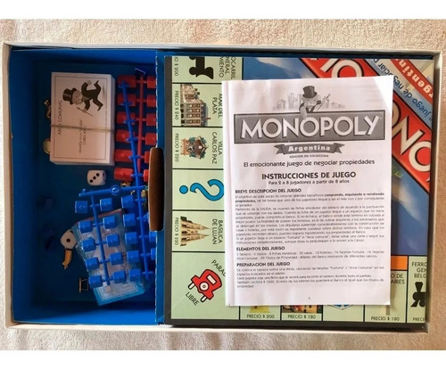 Imagen 5 de 10 de Monopoly Argentina Juego De Mesa Original Toyco Licen Hasbro