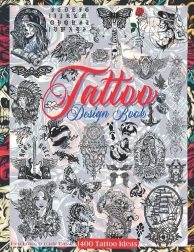 Tattoo Design Book Over 1400 Tattoo Designs For Real, de Rama, J. Fabian. Editorial Independently Published en inglés