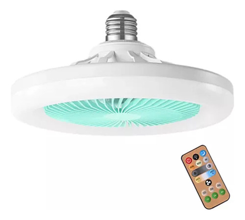 Lámpara De Ventilador De Techo Led Ajustable Pequeña 30w 1un