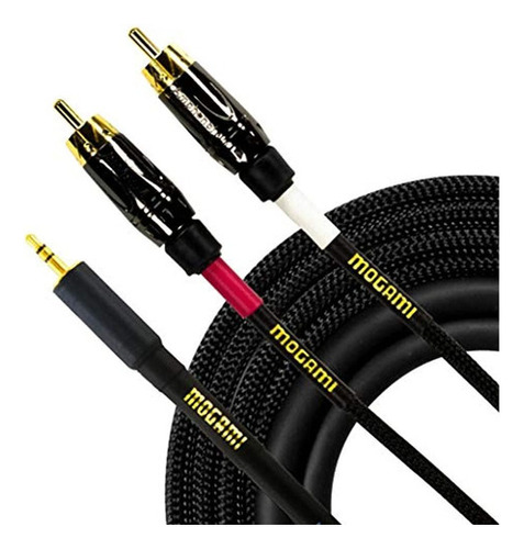 Cable Adaptador De Audio Y Estereo De Audio Mogami Gold 3.5