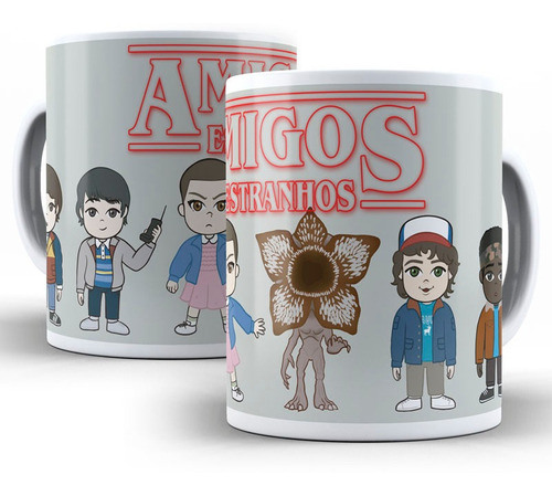 Caneca Stranger Amigos - 325ml