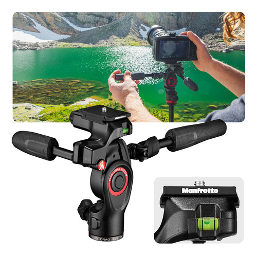 Trípode Manfrotto Befree 3-way Live Advanced De 4 Secciones