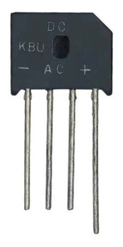 Kbu8m Puente Rectificador 8a 1000v Pines En Linea Pack X1