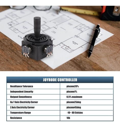 Teclado De Monitor 2d Con Potenciómetro Tipo Joystick Jh-d20