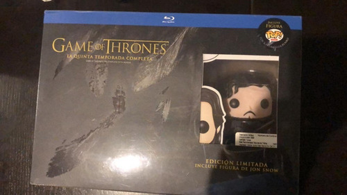 Game Of Thrones Juego Tronos Temporada 5 Blu-ray + Funko
