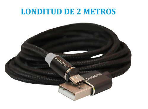 Cable Magnético Micro Usb De 2m Para Htc M10 Htc One A9