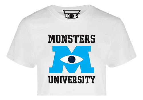 Playera O Crop Top Monster University