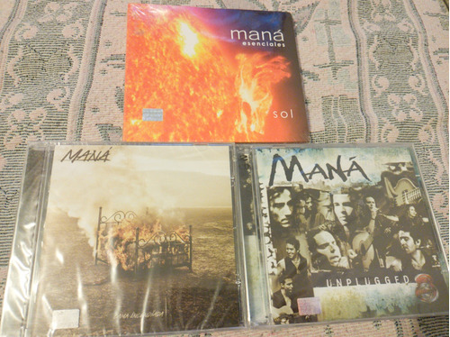 Mana Cama Encendida / Mana Esenciales Sol / Unplugged Cd+dvd